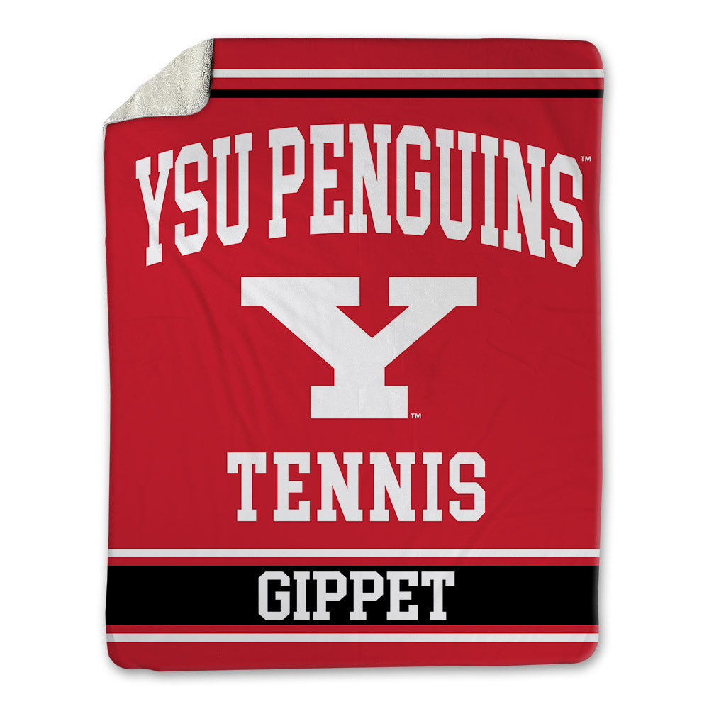 Youngstown State - NCAA Men's Tennis : Oscar Gippet - Blanket-0