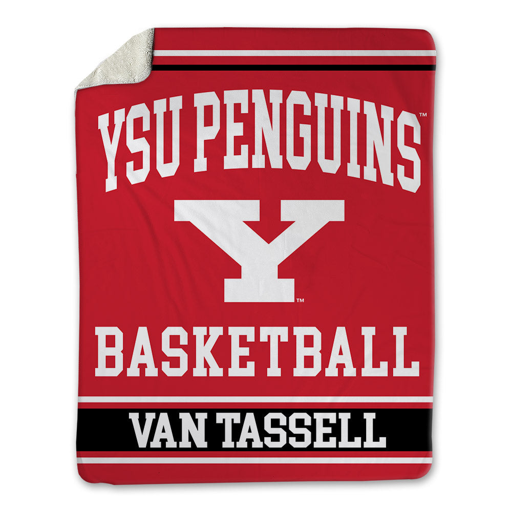 Youngstown State - NCAA Women's Basketball : Ashlynn Van Tassell - Blanket-0