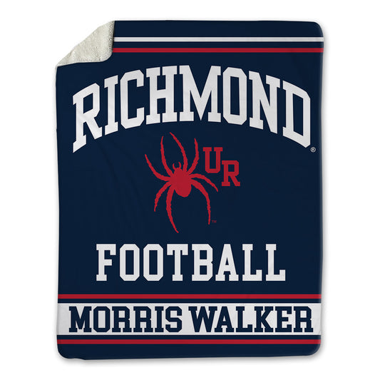 Richmond - NCAA Football : Quantraill Morris Walker - Blanket-0