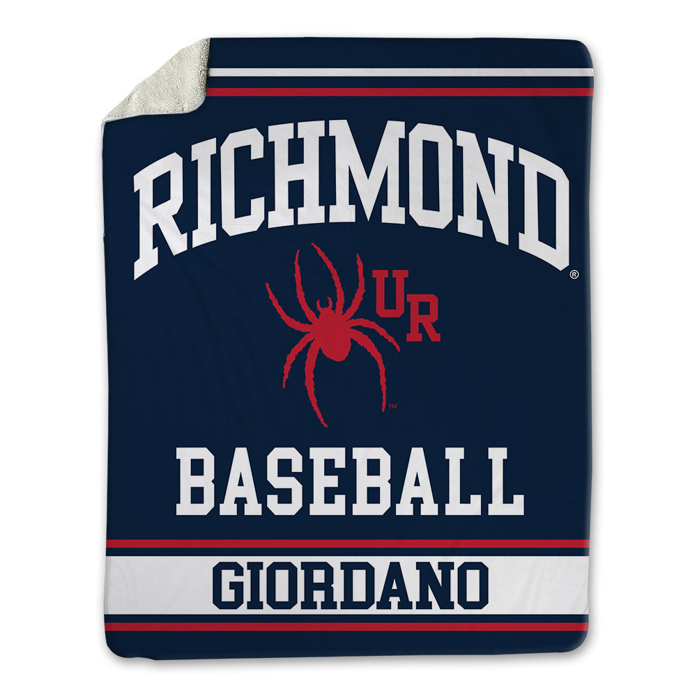 Richmond - NCAA Baseball : Joey Giordano - Blanket-0
