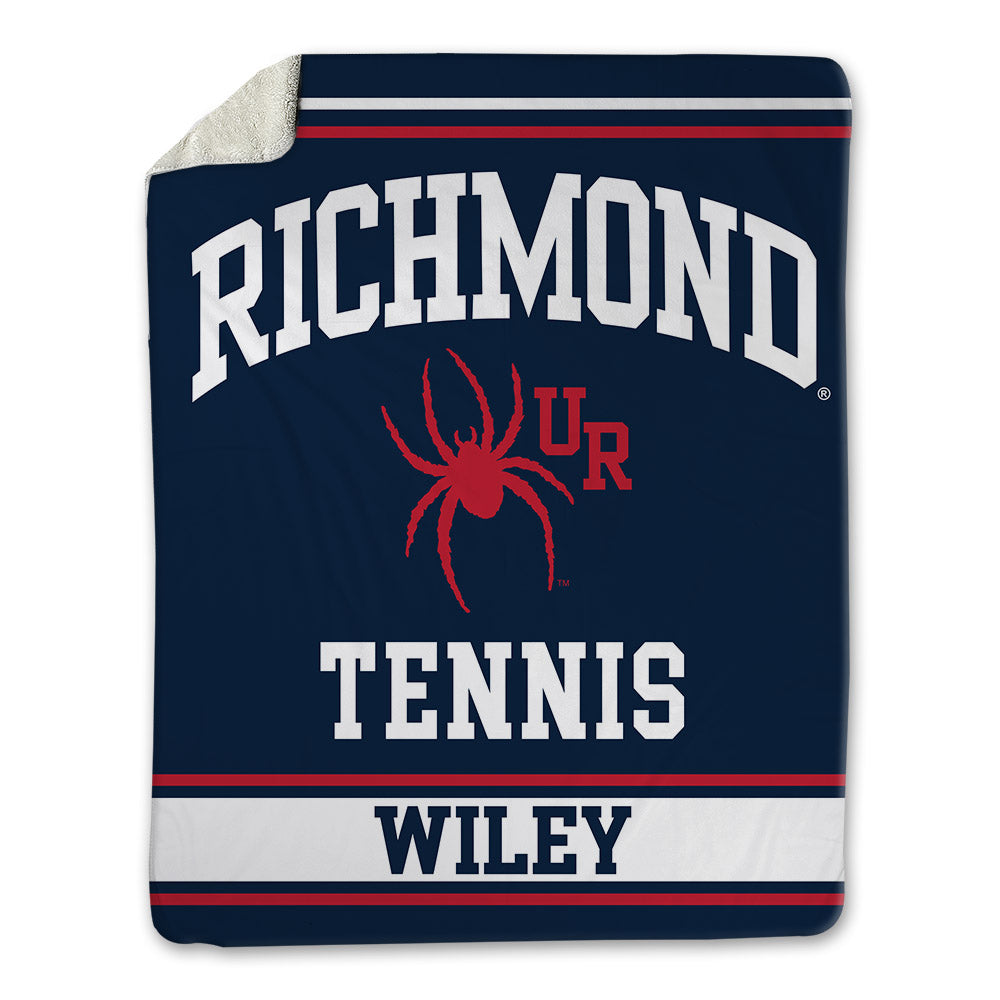 Richmond - NCAA Men's Tennis : Davis Wiley - Blanket-0