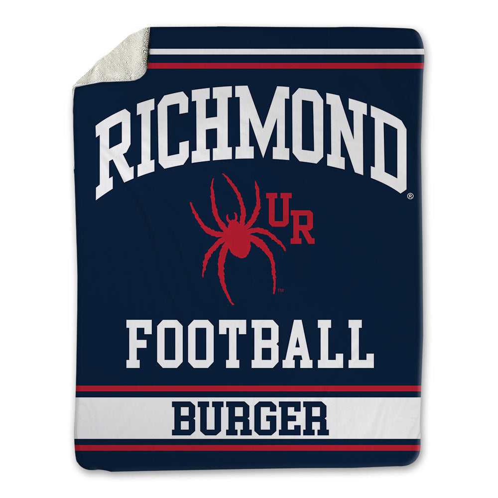 Richmond - NCAA Football : Godwin Burger - Blanket-0