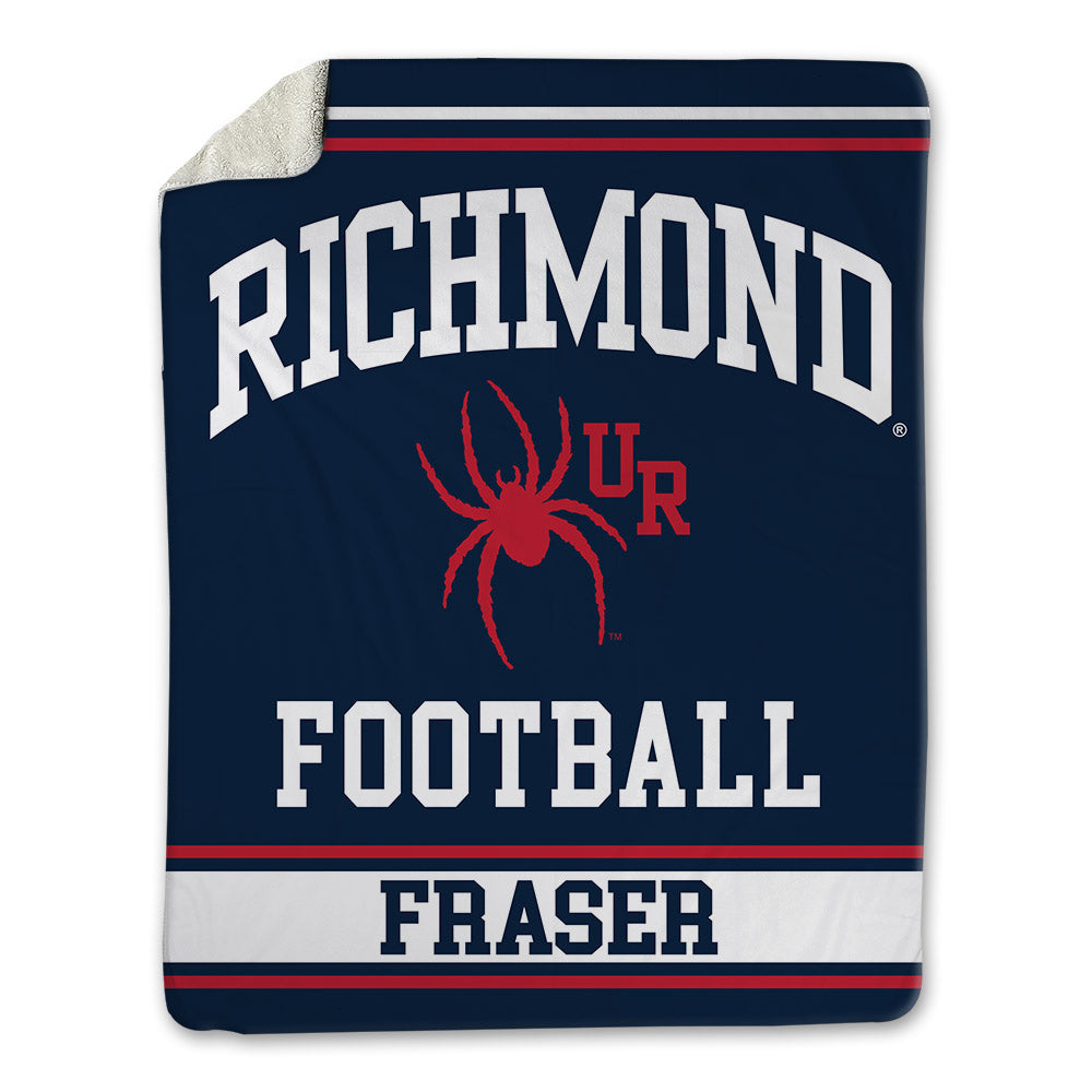 Richmond - NCAA Football : Christopher Fraser - Blanket-0