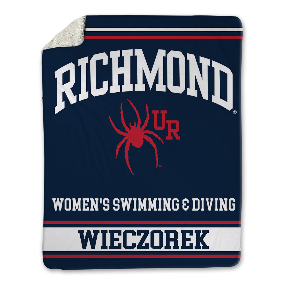 Richmond - NCAA Women's Swimming & Diving : Hannah Wieczorek - Blanket-0