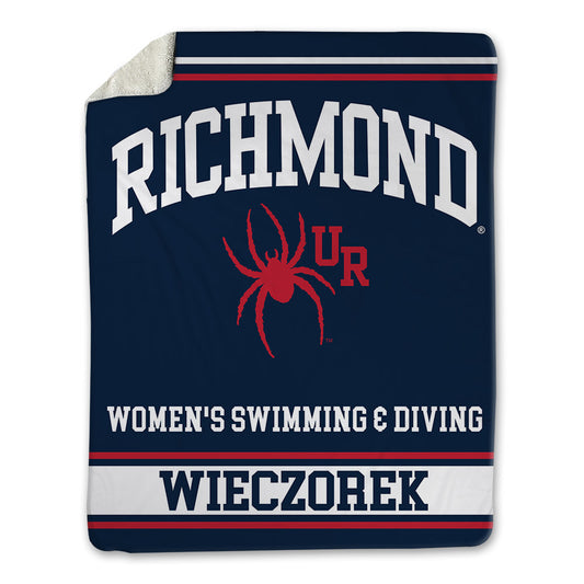 Richmond - NCAA Women's Swimming & Diving : Hannah Wieczorek - Blanket-0