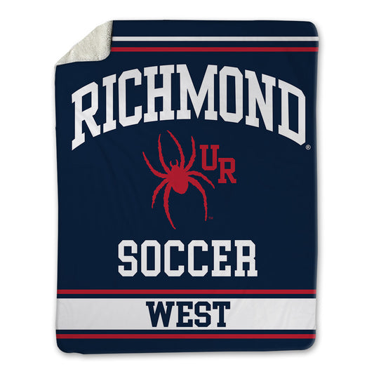 Richmond - NCAA Women's Soccer : Paige West - Blanket-0