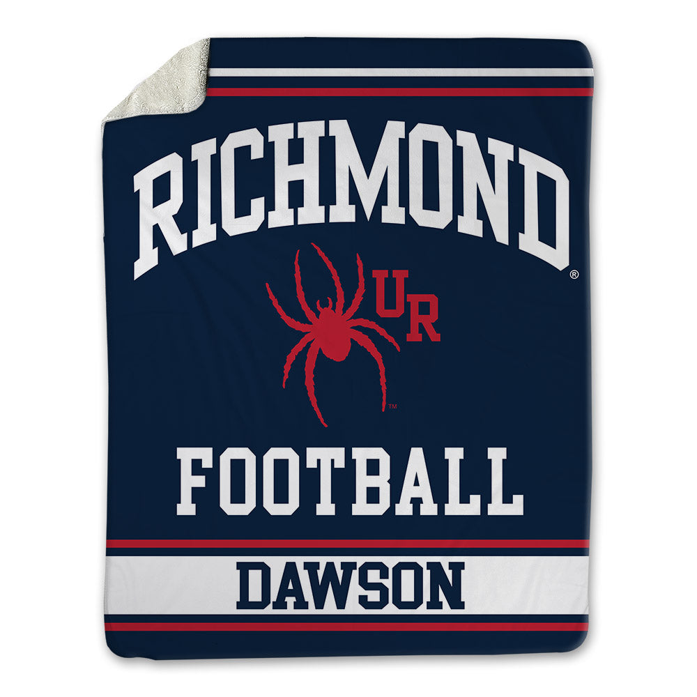 Richmond - NCAA Football : Isaiah Dawson - Blanket-0