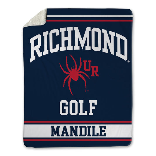 Richmond - NCAA Women's Golf : Christine Mandile - Blanket-0