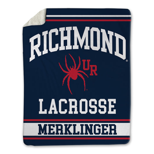Richmond - NCAA Men's Lacrosse : Max Merklinger - Blanket-0