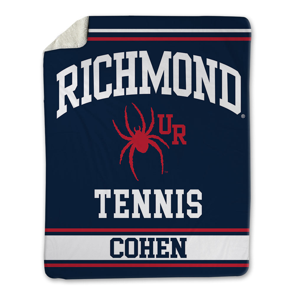 Richmond - NCAA Men's Tennis : Grant Cohen - Blanket-0