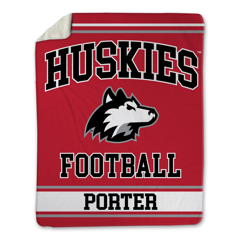 Northern Illinois - NCAA Football : Trey Porter - Blanket-0