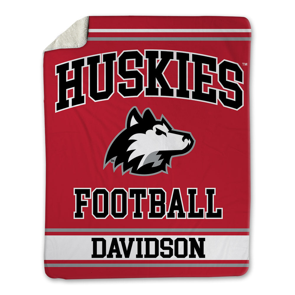 Northern Illinois - NCAA Football : Brady Davidson - Blanket-0