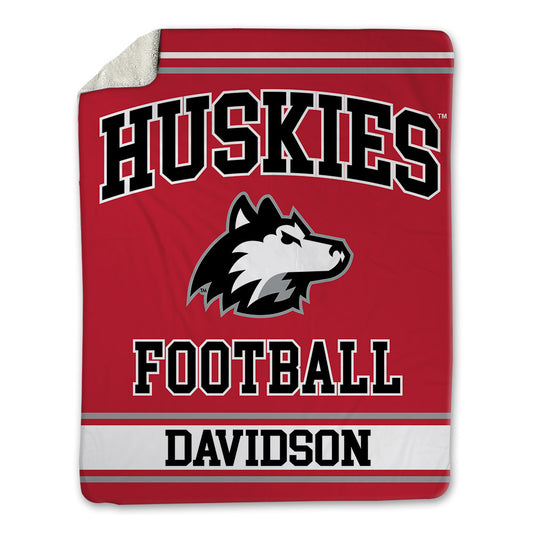 Northern Illinois - NCAA Football : Brady Davidson - Blanket-0