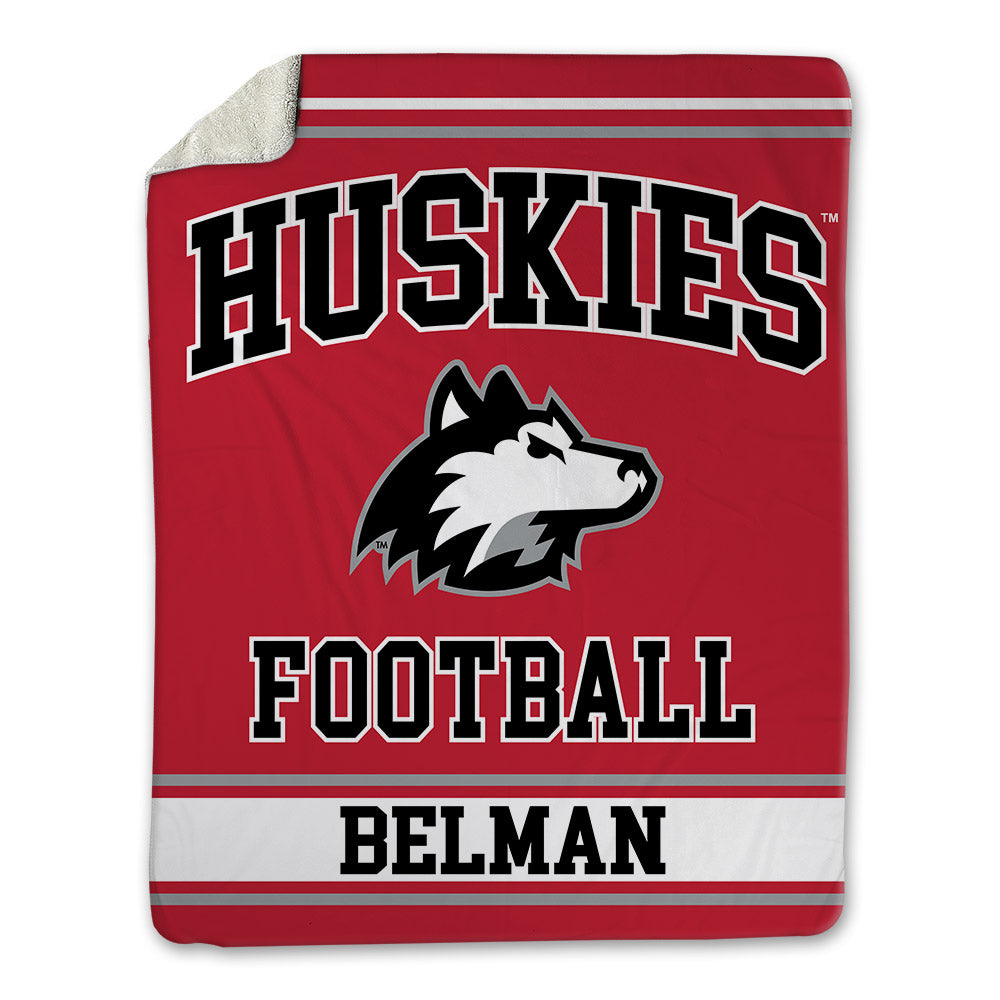 Northern Illinois - NCAA Football : Owen Belman - Blanket-0