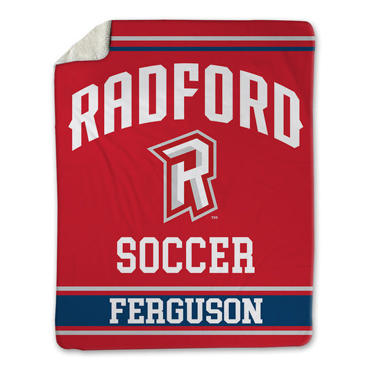Radford - NCAA Men's Soccer : Casey Ferguson - Blanket-0