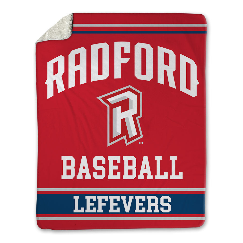 Radford - NCAA Baseball : Matthew Lefevers - Blanket-0