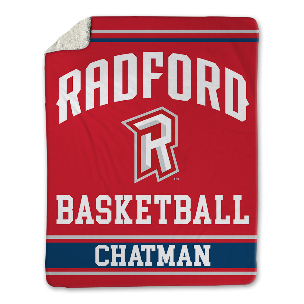 Radford - NCAA Men's Basketball : Brennan Chatman - Blanket-0