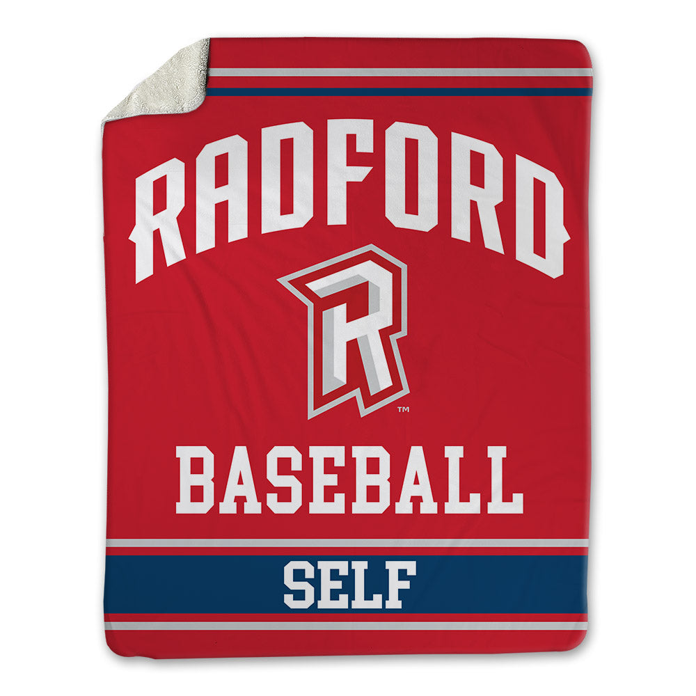 Radford - NCAA Baseball : Mason Self - Blanket-0