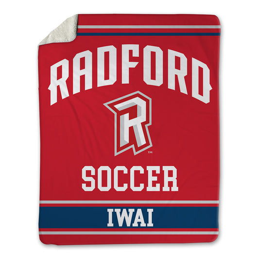 Radford - NCAA Men's Soccer : Hiromasa Iwai - Blanket-0