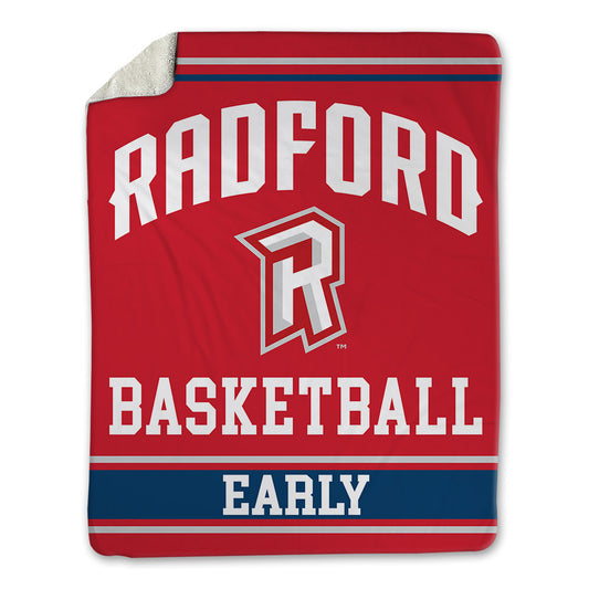 Radford - NCAA Men's Basketball : David Early - Blanket-0