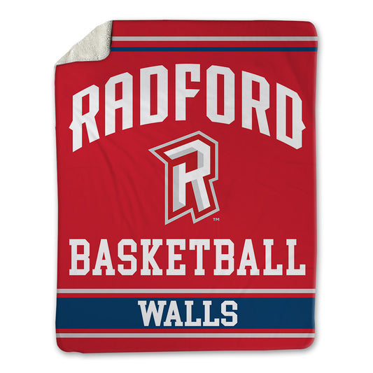 Radford - NCAA Men's Basketball : Lukas Walls - Blanket-0