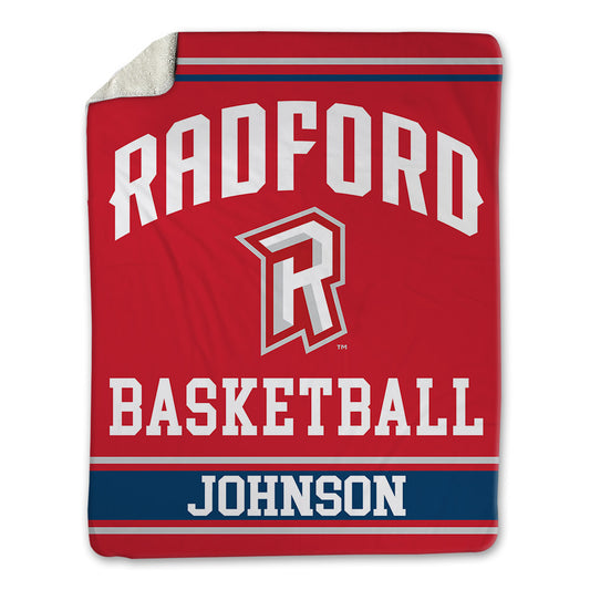 Radford - NCAA Men's Basketball : Jaylon Johnson - Blanket-0