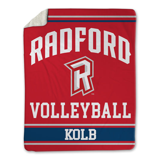 Radford - NCAA Women's Volleyball : Alana Kolb - Blanket-0