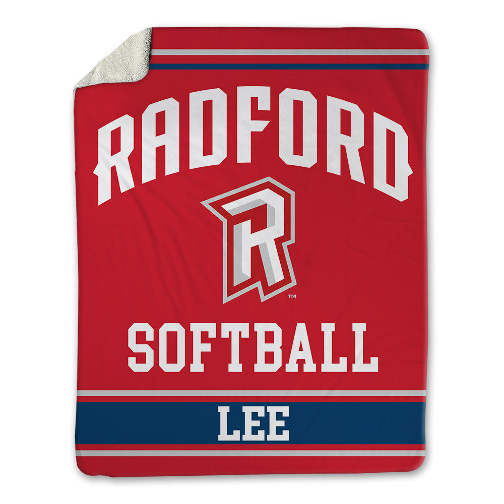 Radford - NCAA Softball : Amanda Lee - Blanket-0