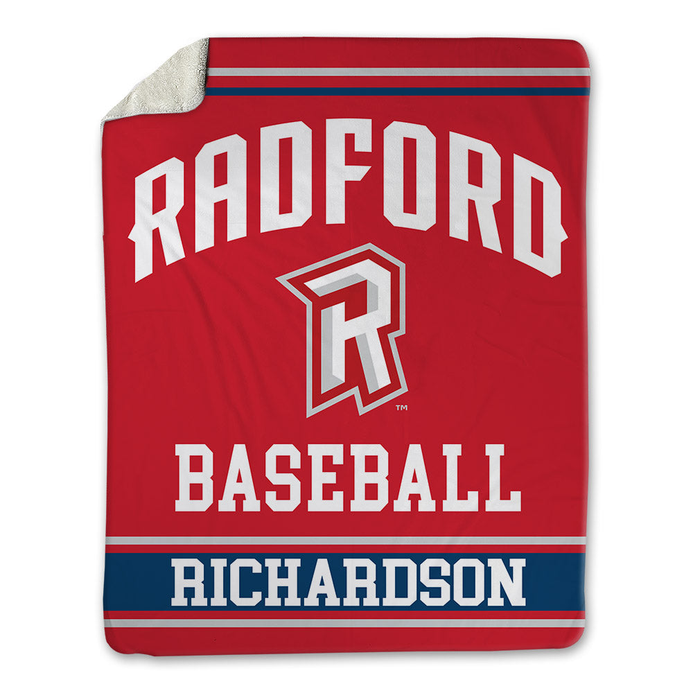 Radford - NCAA Baseball : Carter Richardson - Blanket-0