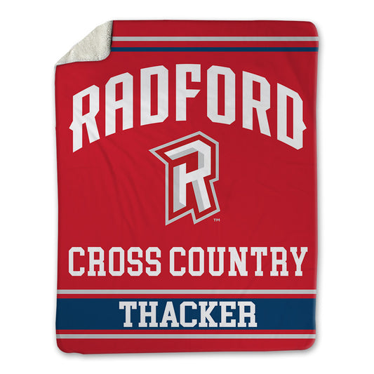 Radford - NCAA Men's Cross Country : Spencer Thacker - Blanket-0