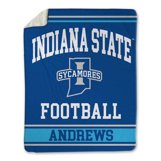 Indiana State - NCAA Football : Xavian Andrews - Blanket-0