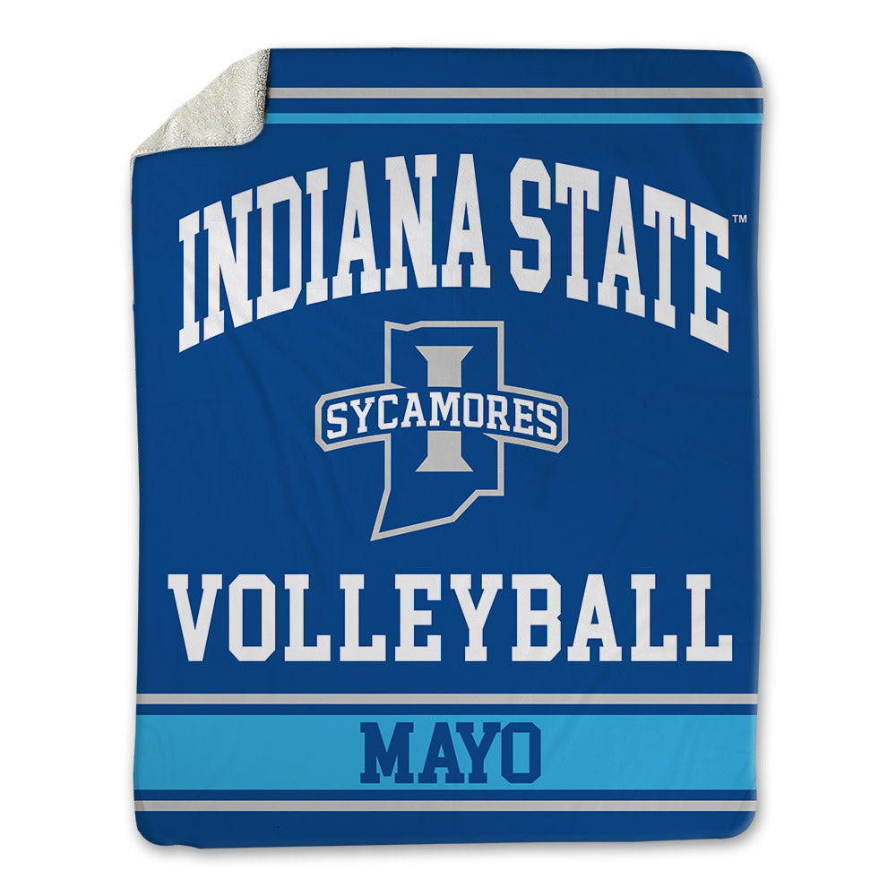 Indiana State - NCAA Women's Volleyball : Sophia Mayo - Blanket-0
