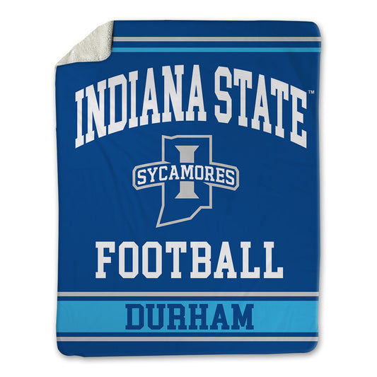 Indiana State - NCAA Football : Braydon Durham - Blanket-0