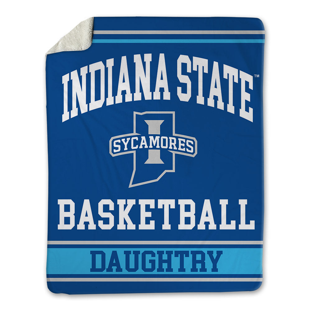 Indiana State - NCAA Men's Basketball : Jaden Daughtry - Blanket-0