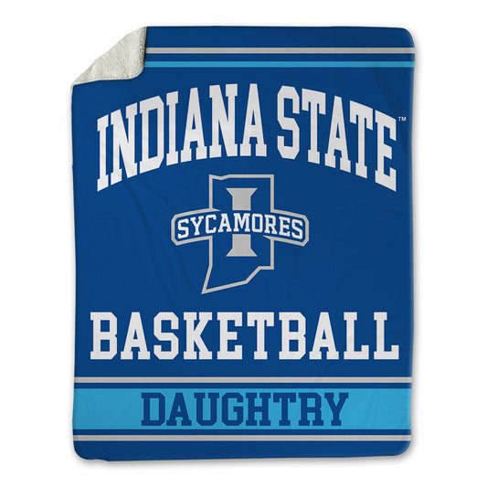 Indiana State - NCAA Men's Basketball : Jaden Daughtry - Blanket-0