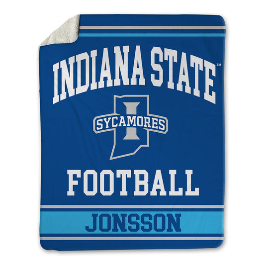 Indiana State - NCAA Football : Baruk Jonsson - Blanket-0