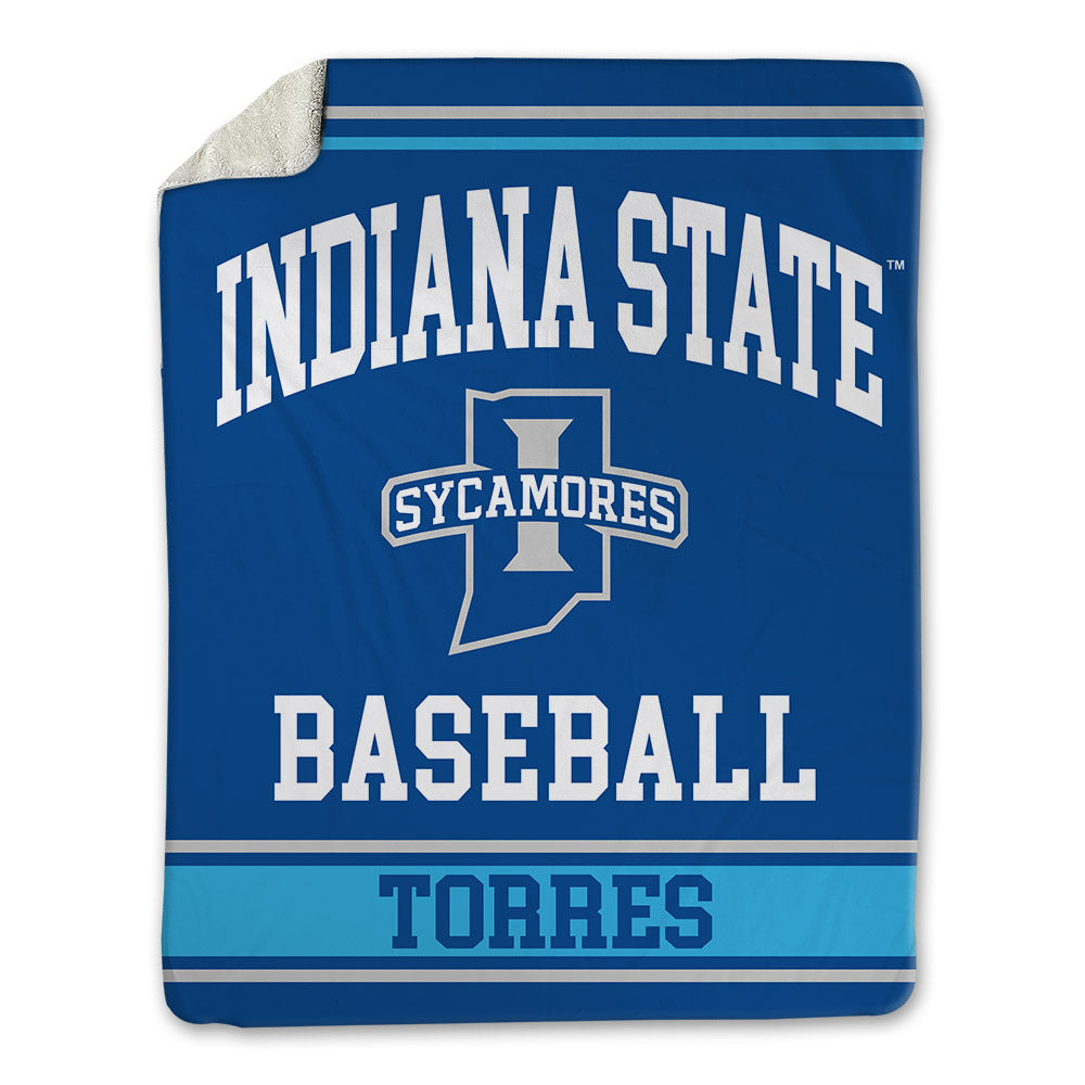 Indiana State - NCAA Baseball : Sebastian Torres - Blanket-0