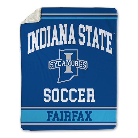 Indiana State - NCAA Women's Soccer : Autumn Fairfax - Blanket-0