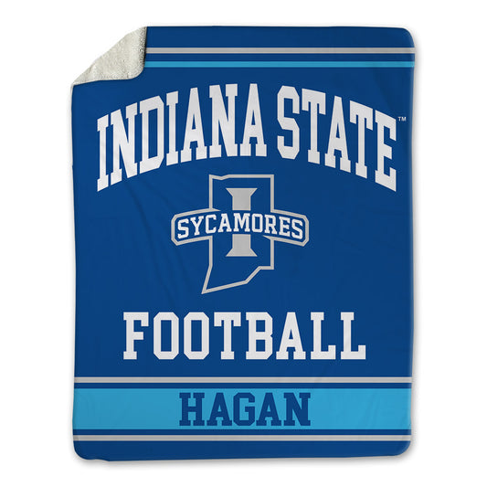 Indiana State - NCAA Football : Gavin Hagan - Blanket-0