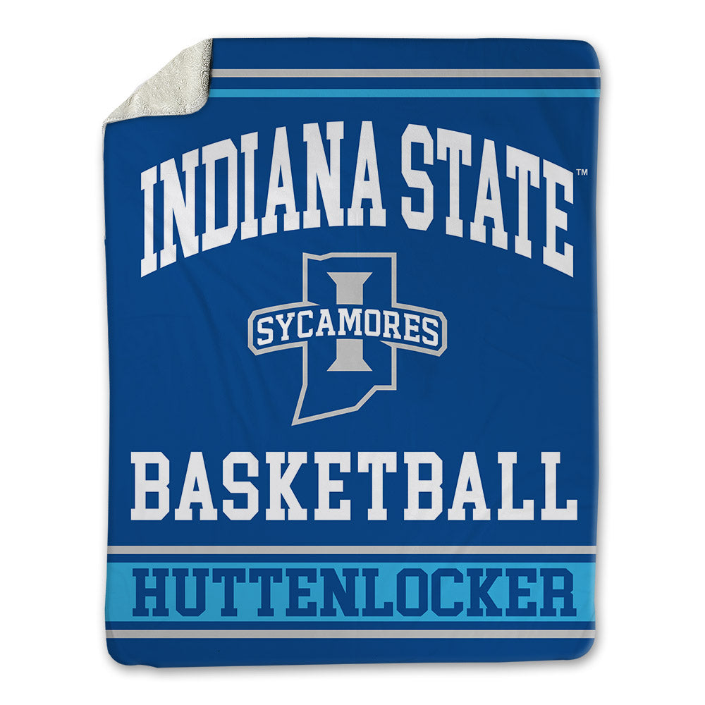 Indiana State - NCAA Men's Basketball : Caden Huttenlocker - Blanket-0