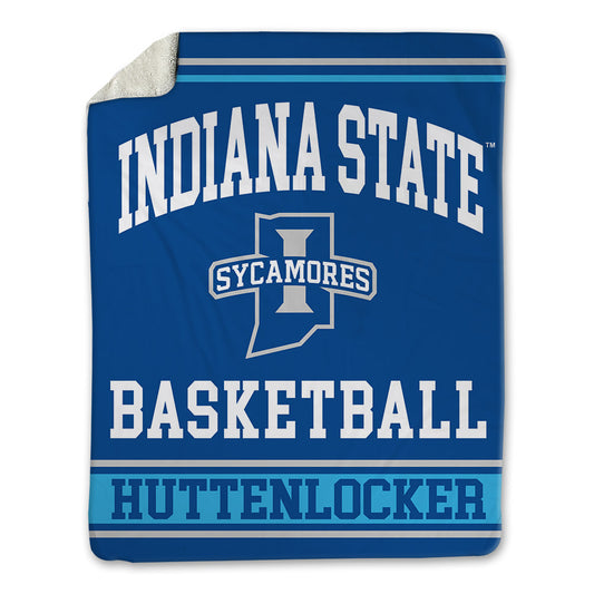 Indiana State - NCAA Men's Basketball : Caden Huttenlocker - Blanket-0