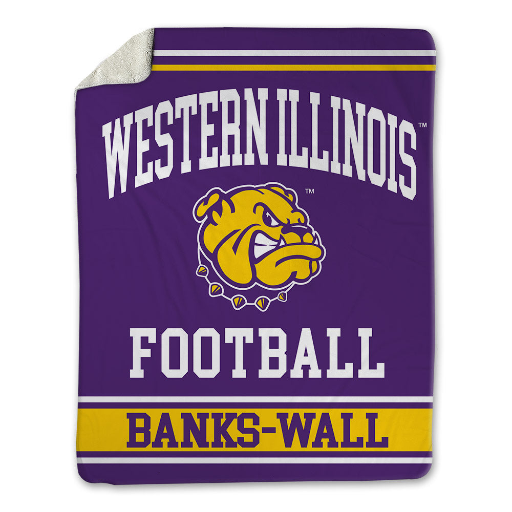 WIU - NCAA Football : Jeremiah Banks-Wall - Blanket-0