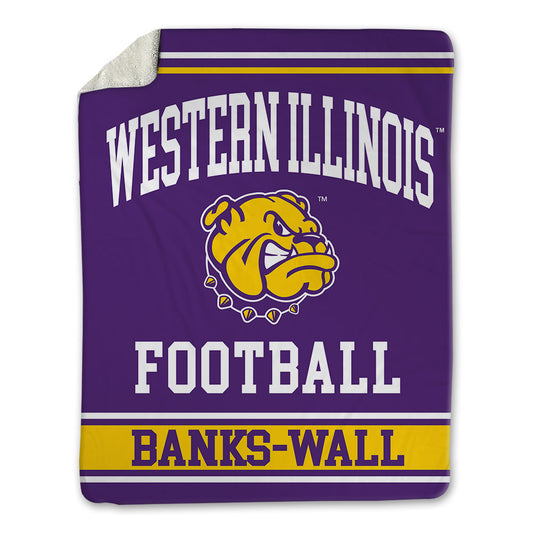 WIU - NCAA Football : Jeremiah Banks-Wall - Blanket-0