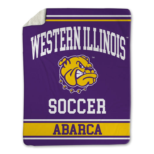 WIU - NCAA Men's Soccer : Henrry Abarca - Blanket-0