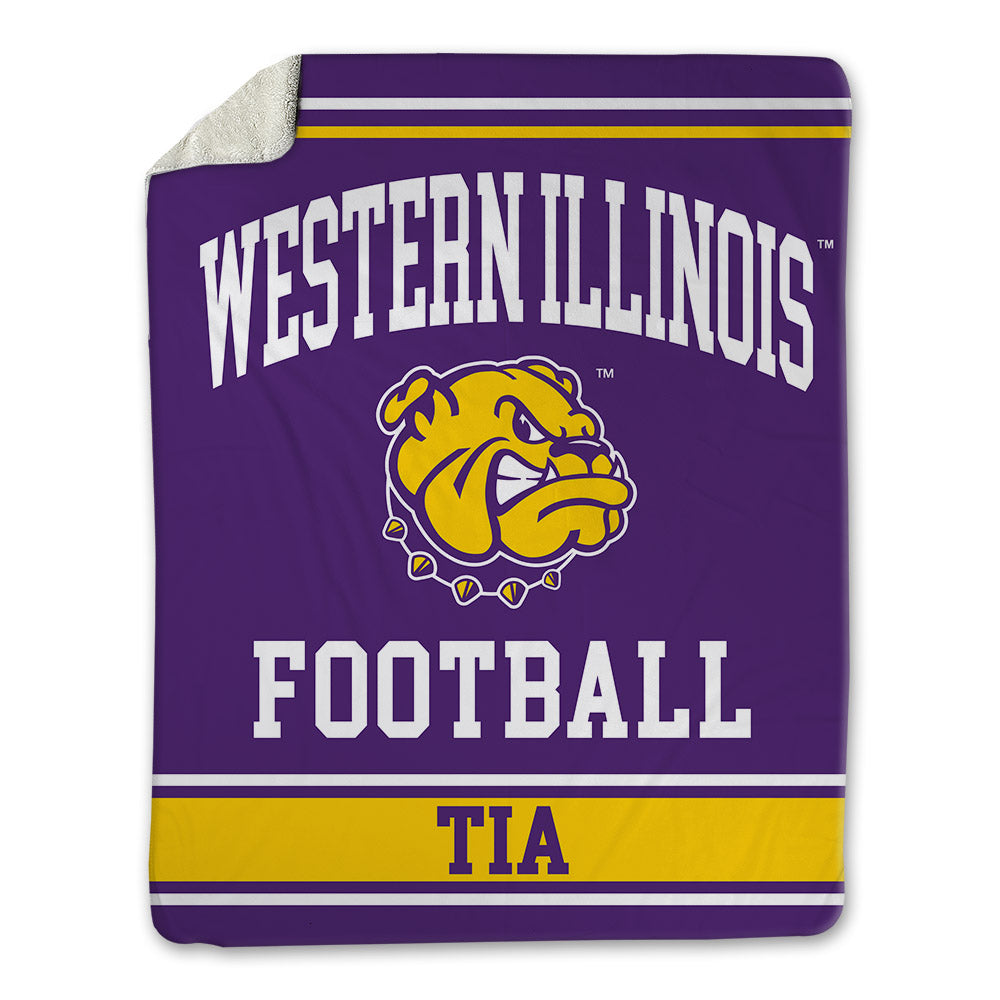 WIU - NCAA Football : Malini Tia - Blanket-0