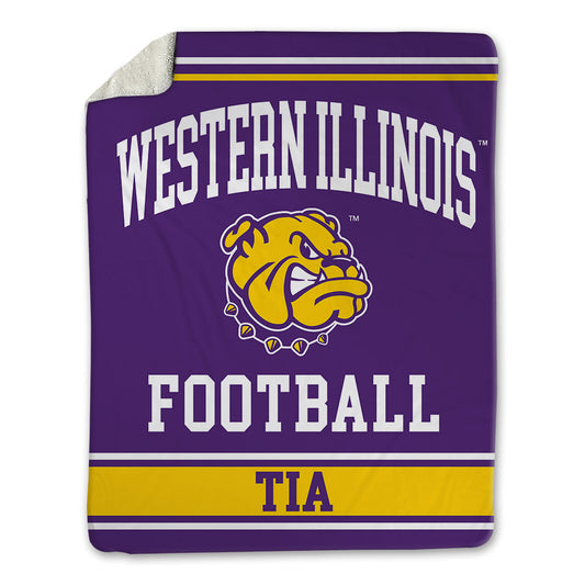 WIU - NCAA Football : Malini Tia - Blanket-0