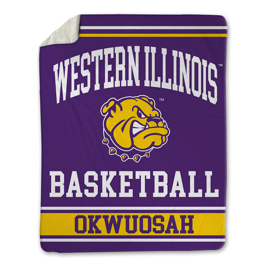 WIU - NCAA Men's Basketball : Francis Okwuosah - Blanket-0