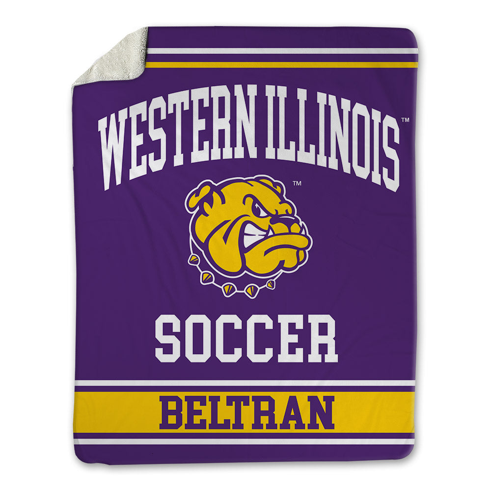 WIU - NCAA Men's Soccer : Alexis Beltran - Blanket-0