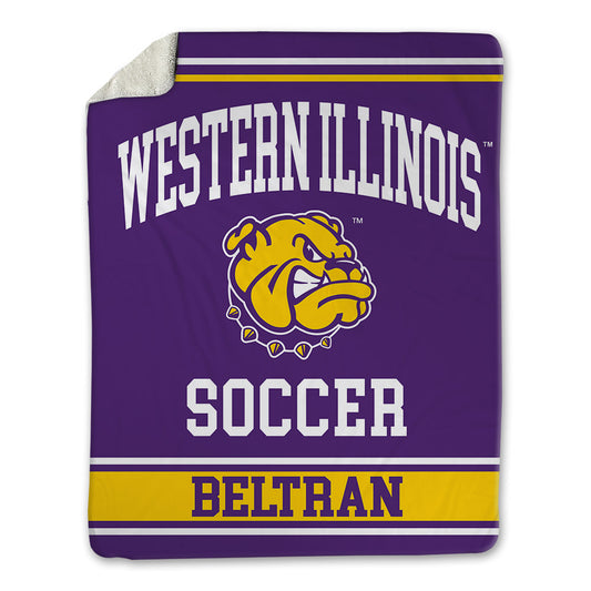 WIU - NCAA Men's Soccer : Alexis Beltran - Blanket-0
