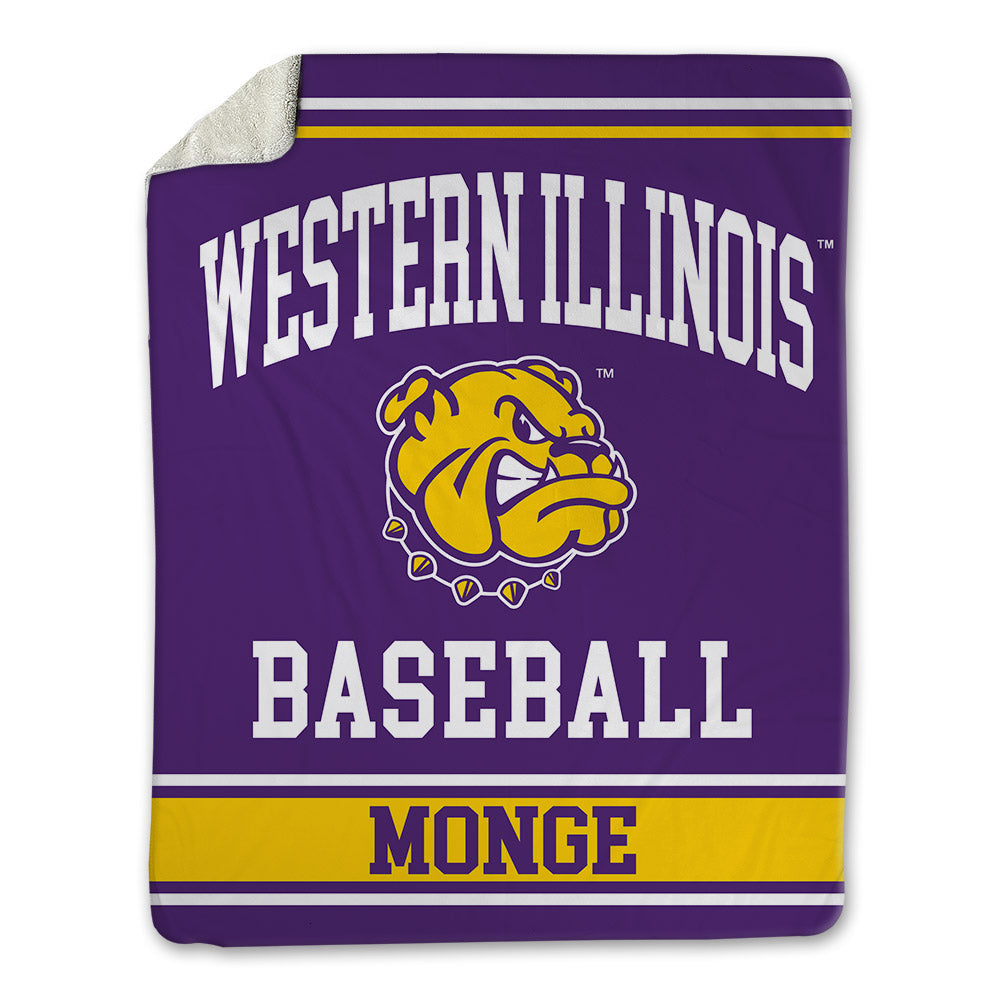 WIU - NCAA Baseball : Isaiah Monge - Blanket-0